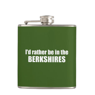 Ik zou liever in de Berkshires zijn Heupfles