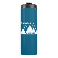 Ik zou liever in de Blue Ridge Mountains zijn