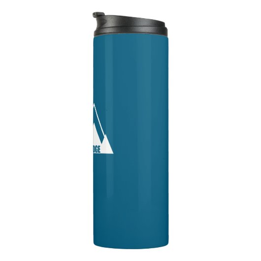 Ik zou liever in de Blue Ridge Mountains zijn Thermosbeker (Geroteerd rechts)