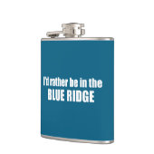 Ik zou liever in de Blue Ridge zijn Heupfles (Links)