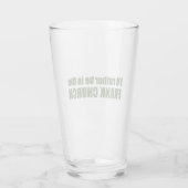Ik zou liever in de Frank Kerk zijn. Glas (Achterkant)