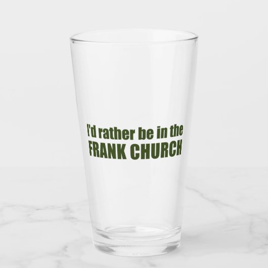 Ik zou liever in de Frank Kerk zijn. Glas (Voorkant)