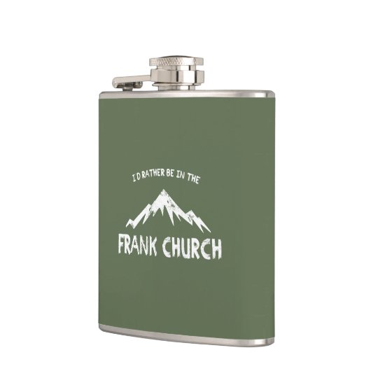 Ik zou liever in de Frank Kerk zijn. Heupfles (Links)