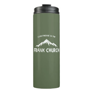Ik zou liever in de Frank Kerk zijn. Thermosbeker