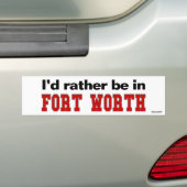 Ik zou liever in de goede zin zijn bumpersticker (Op auto)