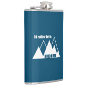 Ik zou liever in de Hood River Oregon Mountain zij Heupfles (Rechts)