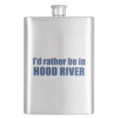 Ik zou liever in de Hood River Oregon zijn Flacon (Voorkant)