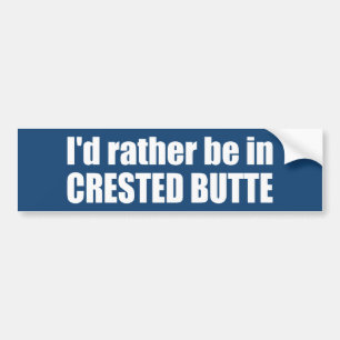 Ik zou liever in de klaploper zijn. bumpersticker