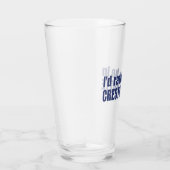 Ik zou liever in de klaploper zijn. glas (Rechts)