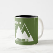 Ik zou liever in de klas zitten tweekleurige koffiemok (Voorkant rechts)