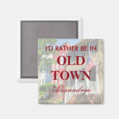 Ik zou liever in de oude stad Alexandrië zijn Magneet (Voorkant / Achterkant)