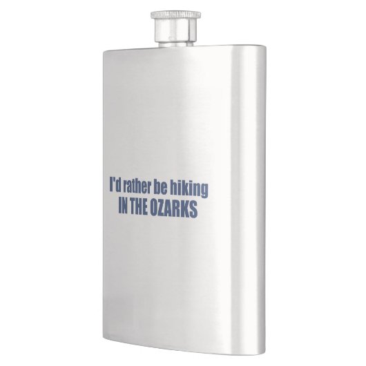 Ik zou liever in de Ozarks wandelen Flacon (Links)