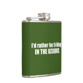 Ik zou liever in de Ozarks wandelen Heupfles (Rechts)