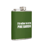 Ik zou liever in de pijnbomen zitten heupfles (Rechts)