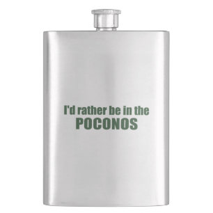Ik zou liever in de Poconos zijn Flacon