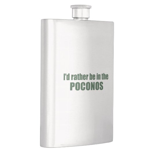 Ik zou liever in de Poconos zijn Flacon (Rechts)