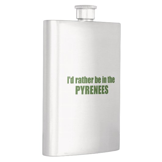 Ik zou liever in de Pyreneeën zijn Flacon (Rechts)