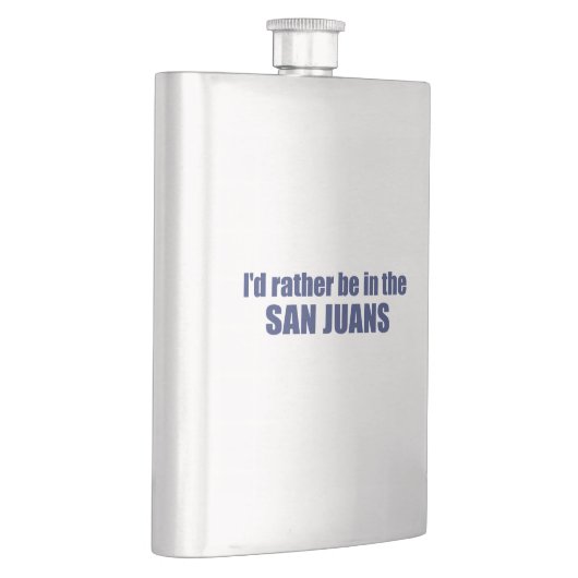 Ik zou liever in de San Juans zijn Flacon (Rechts)