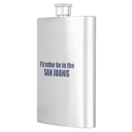 Ik zou liever in de San Juans zijn Flacon (Links)
