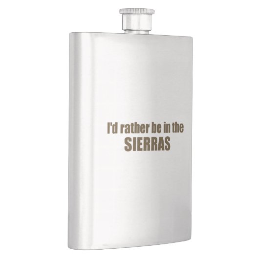 Ik zou liever in de Sierras zijn Flacon (Rechts)
