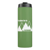 Ik zou liever in de Sierras zijn Thermosbeker (Voorkant)