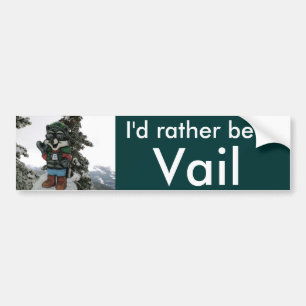 Ik zou liever in de valsneeuw zijn bumpersticker