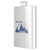 Ik zou liever in de Wasatch Mountains zijn Flacon (Links)