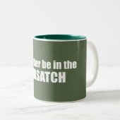 Ik zou liever in de waterkast zijn tweekleurige koffiemok (Voorkant rechts)