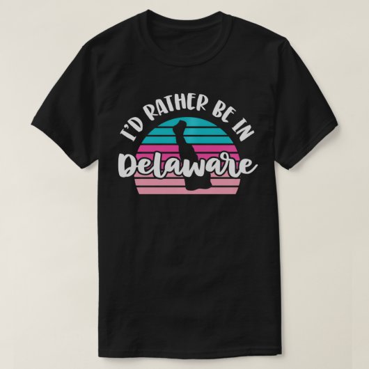 Ik zou liever in Delaware Pullover zijn (Design voorkant)