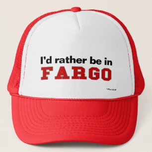 Ik zou liever in Fargo zijn Trucker Pet