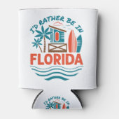 Ik zou liever in Florida zijn Blikjeskoeler (Voorkant)
