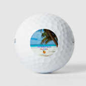 Ik zou liever in Florida zijn Golfballen (Voorkant)