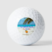 Ik zou liever in Florida zijn, Golfballen (Voorkant)