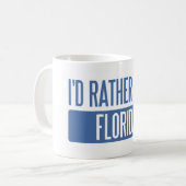 Ik zou liever in Florida zijn Koffiemok (Voorkant links)