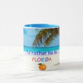 Ik zou liever in Florida zijn Mok (Midden)