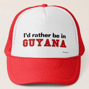 Ik zou liever in Guyana zijn Trucker Pet