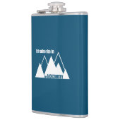 Ik zou liever in het achterlandgebergte zijn heupfles (Links)