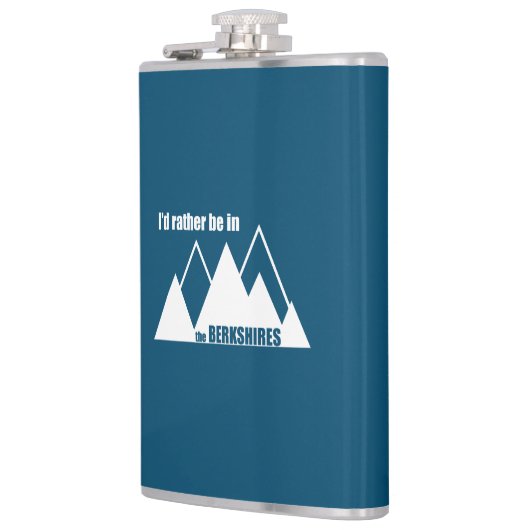 Ik zou liever in het Berkshires-gebergte zijn Heupfles (Links)