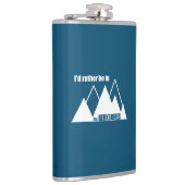 Ik zou liever in het Berkshires-gebergte zijn Heupfles (Rechts)