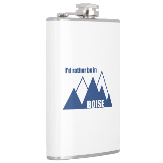 Ik zou liever in het Boise Idaho-gebergte zijn Heupfles (Rechts)