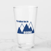 Ik zou liever in het Boone North Carolina gebergte Glas (Voorkant)