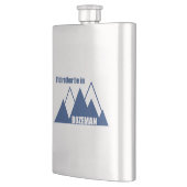 Ik zou liever in het Bozeman Montana-gebergte zijn Flacon (Links)