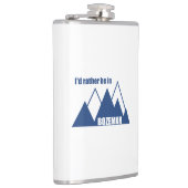 Ik zou liever in het Bozeman Montana-gebergte zijn Heupfles (Rechts)