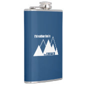 Ik zou liever in het Chugach-gebergte zijn Heupfles (Rechts)