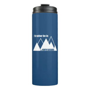 Ik zou liever in het Noord-Cascadengebergte zijn Thermosbeker