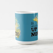 Ik zou liever in het noorden van Michigan zijn Koffiemok (Center)