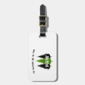 Ik zou liever in het noordwesten van de Stille Oce Bagagelabel (Voorkant verticaal)