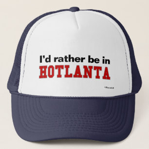 Ik zou liever in Hotlanta zijn Trucker Pet