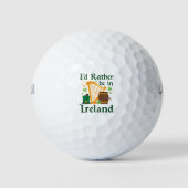 Ik zou liever in Ierland zijn Golfballen (Voorkant)