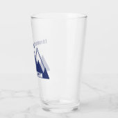 Ik zou liever in Livingston Montana Mountain zijn Glas (Links)